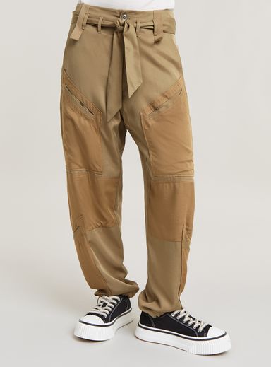 Tone On Tone Cargo Pants